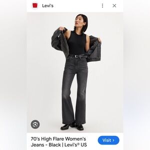Levi's 70s High Flare Jeans